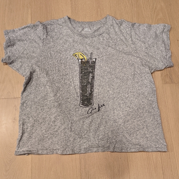 Gray Graphic T-Shirt - Picture 1 of 6